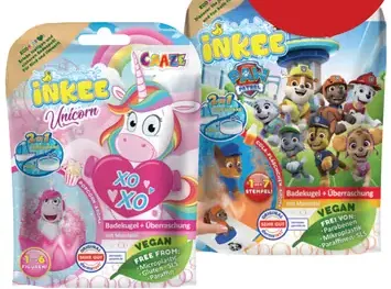 Graze Inkee šumivá prísada do kúpeľa s prekvapením