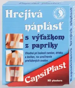 Dr. Chen Patika hrejivé náplasti s výťažkom z papriky