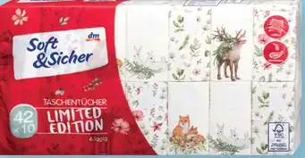 Soft&Sicher 4-vrstvové hygienické papierové vreckovky