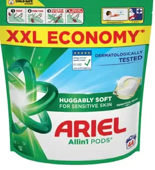 ARIEL gélové kapsuly na pranie