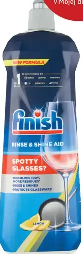 Finish POWERBALL RINSE & SHINE AID leštidlo do umývačky riadu