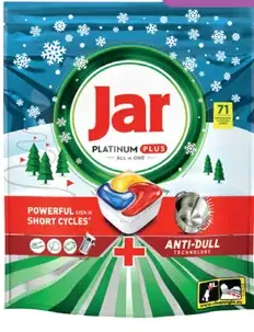 Jar PLATINUM PLUS kapsuly do umývačky riadu