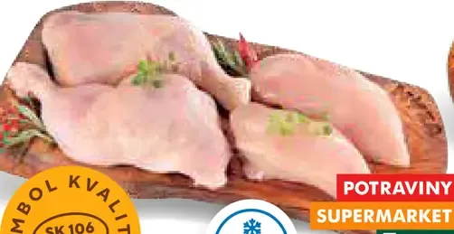 Kuracie rezne a štvrte stehnenné