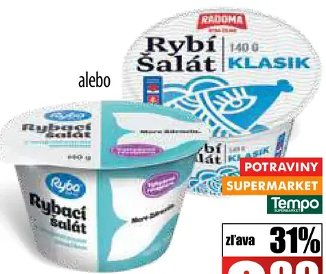 Rybí šalát klasik