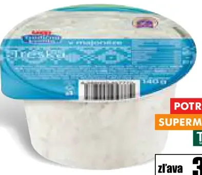 Tradičná kvalita Treska v majonéze