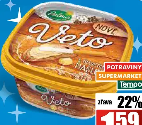 Veto s tradičným maslom