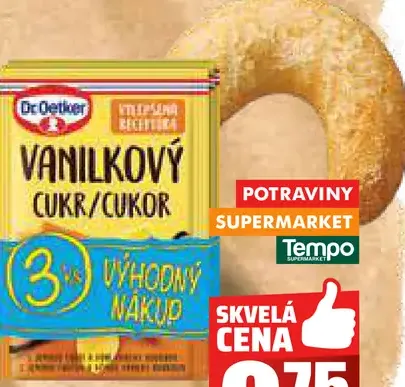 Dr. Oetker Cukor s príchuťou vanilín