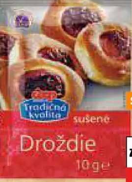 Tradičná kvalita Sušené droždie