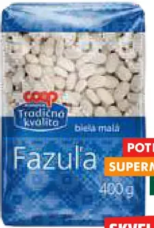 Coop Tradičná kvalita Fazuľa biela malá