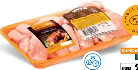 Kuracie stehná bez kosti a krídla chladené