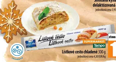 Tesco Lístkové cesto chladené
