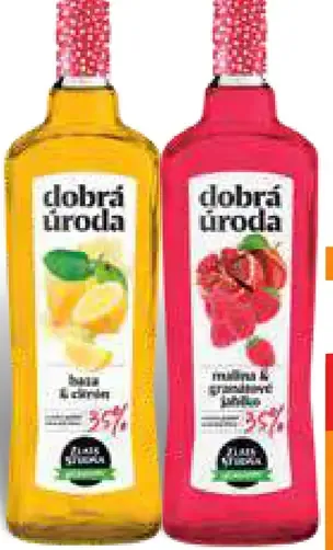 Sirup Dobrá úroda 2 druhy