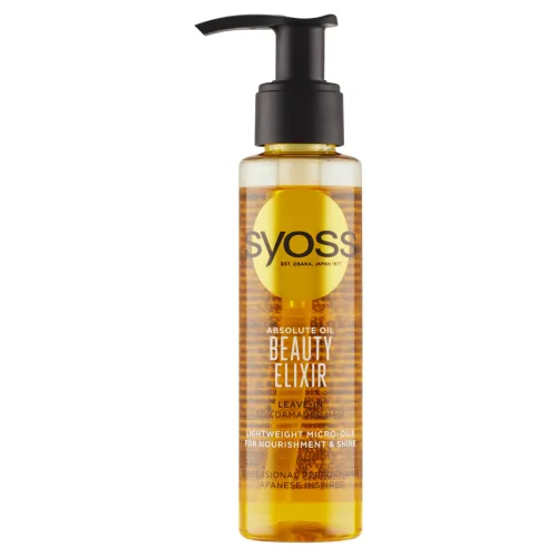 Syoss olej Beauty Elixir pre vyživené a lesklé vlasy