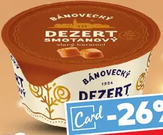 Rajo smotanový dezert