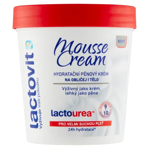 Lactovit Lactourea¹⁰ Mousse Cream hydratačný penový krém