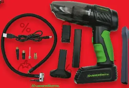 AirStorm Vysávač do auta a vzduchový kompresor