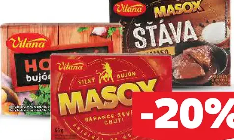 Masox Bujón rôzne druhy