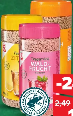 Teekanne instantný čaj