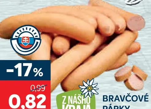 Z našho kraja bravčové párky