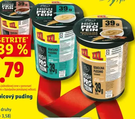 Mel Krupicový puding