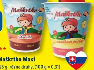 Maškrtné Maxi