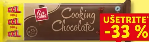 LivÉr Carre Čokoláda na varenie