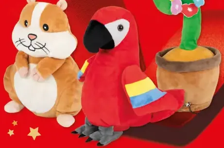 Lupilu Pohyblivá plyšová hračka