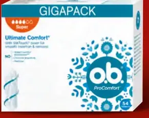 O.B. Tampons ProComfort