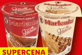 Valasi Smotanový jogurt Marlenka