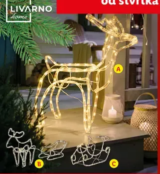 Livarno Home 3D svetelná LED figúrka