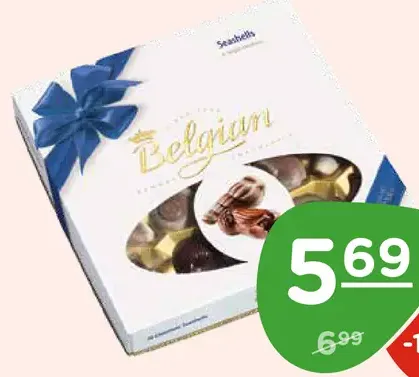 Belgian Dezert morské plody