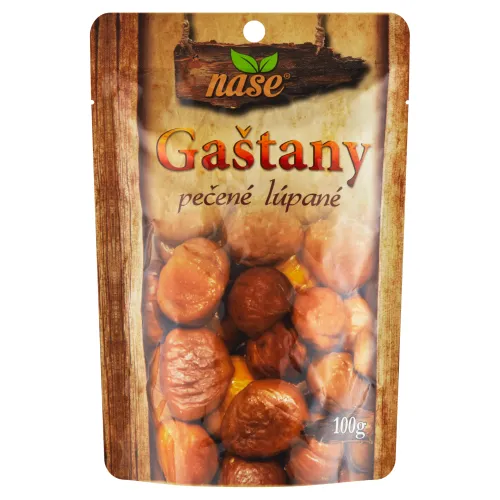 Naše Gaštany pečené lúpané