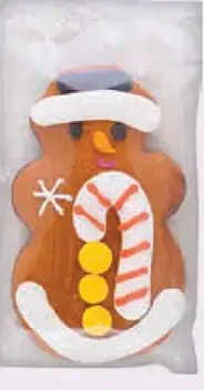 Perníkový snehuliak