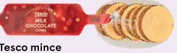 Tesco mince mliečna čokoláda