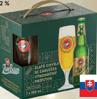 Zlatý Bažant ležiak 12 % plechovka