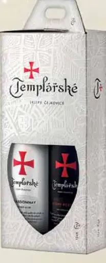 Templárske sklepy darčekové balenie