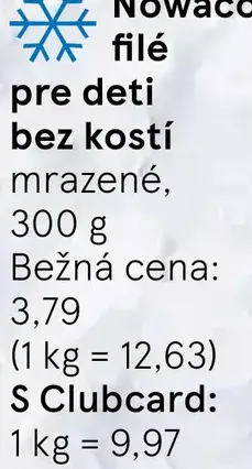 Nowaco filé pre deti