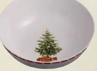 Servírovacia misa vianočný motív