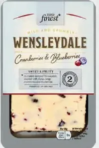 Tesco Finest Wensleydale syr