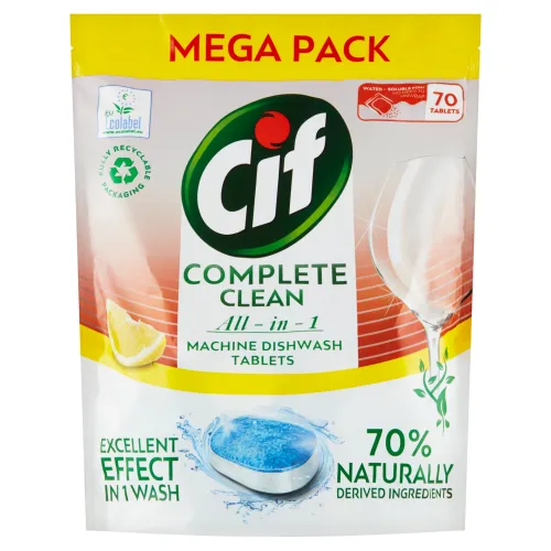 Cif All in 1 Lemon tablety do umývačky riadu