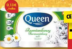 Toaletný papier 3-vrstvový harmančekový