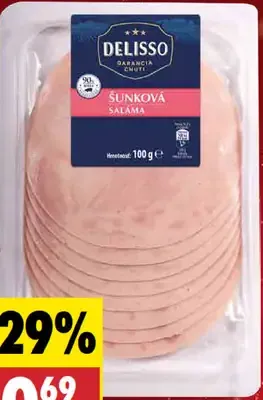 Delisso šunková saláma