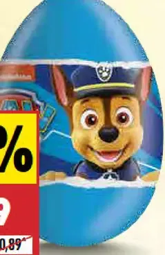 Čokoládové vajce s prekvapením Paw Patrol
