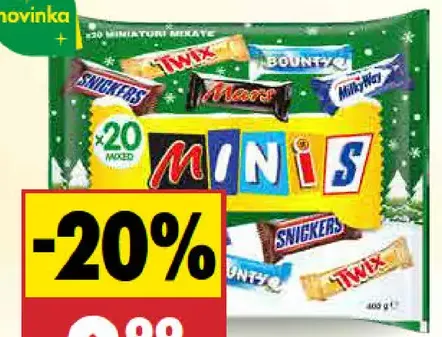 Tyčinky Winter minis