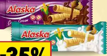 Alaska trubičky kakaové/mliečne