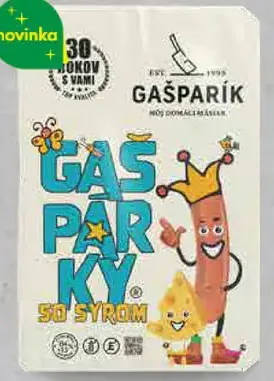 Gašpárky so syrom