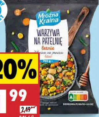 Zeleninový mix na panvicu rôzne druhy