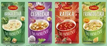 Vitana Hrnčeková polievka rôzne druhy