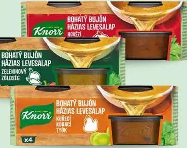 Knorr Bohatý bujón rôzne druhy