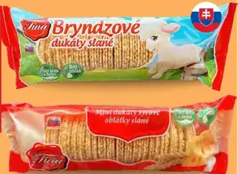 Tina Mini dukáty slané bryndzové/syrové